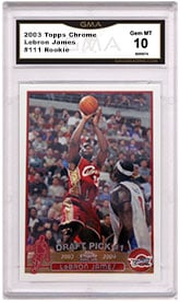 Graded Lebron James