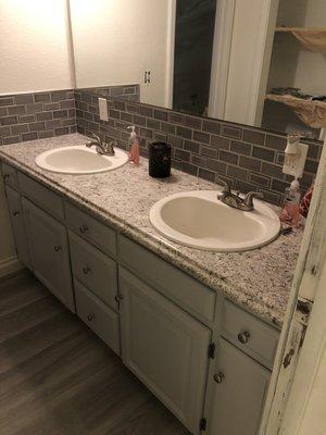 Bathroom remodel