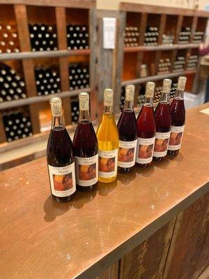 Sweet wines at Tenba Ridge