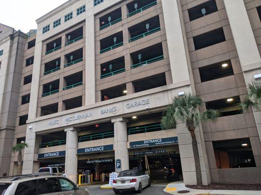 MUSC Health McClennan Banks Parking Garage