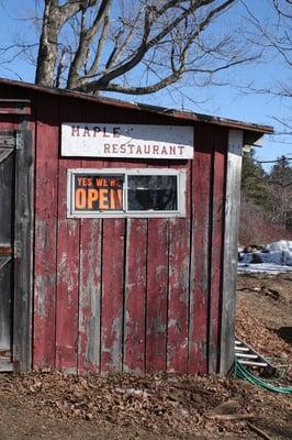 the shack itself