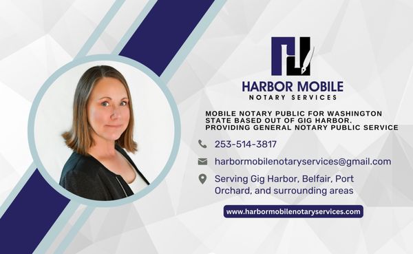 Harbor Mobile Notary Services