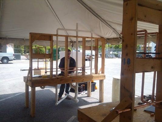 Will during an apprenticeship competition in Virginia Beach May 2013.