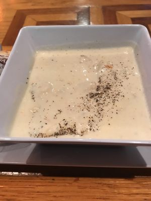 Homemade clam chowder!