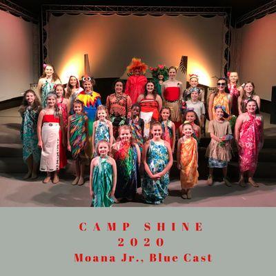 2020 was a year no one will forget. Camp Shine had three amazing performances of Moana Jr.