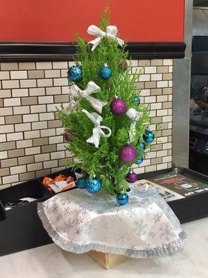 Christmas  at Del Taco.