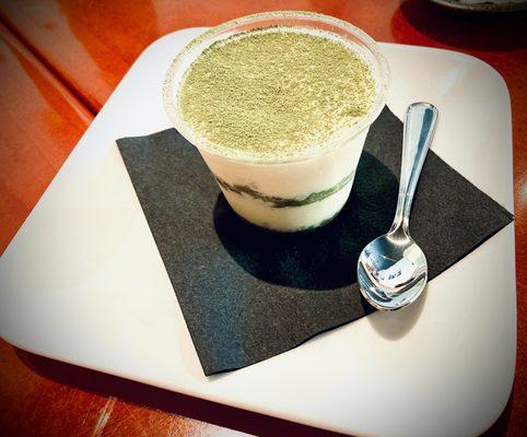 Matcha tiramisu