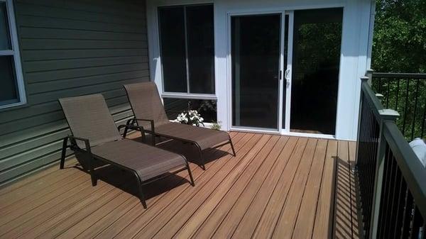 Deck and Sun-room