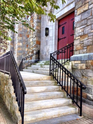 Front stairway