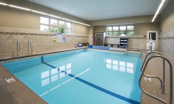 Glacial Ridge Wellness Center with warm-water exercise pool is just down the hall.