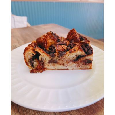 Nutella Croissant Bread Pudding. Ummmmm.