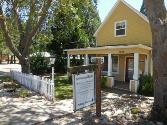 49er Professional Building - Carol Jensen, The Legal Assistant is upstairs