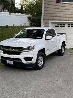 My new truck amazing thanks TRACY Chevrolet