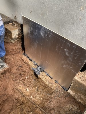 Foundation waterproofing