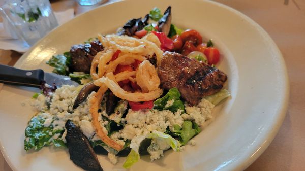 Steak tip salad