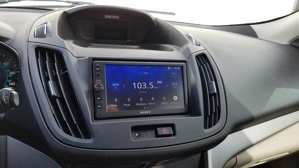 Ford Escape for the new Sony CarPlay/Android Auto radio!