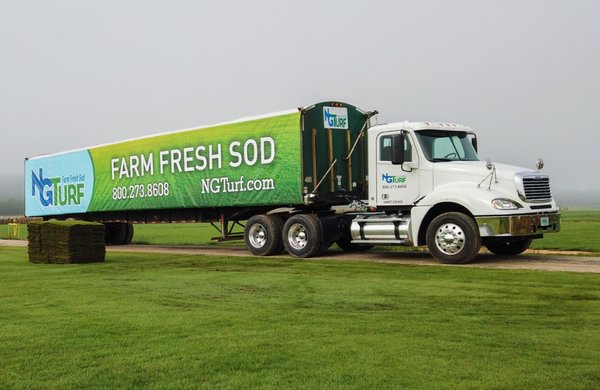 Get Farm Fresh Sod delivered by NG Turf