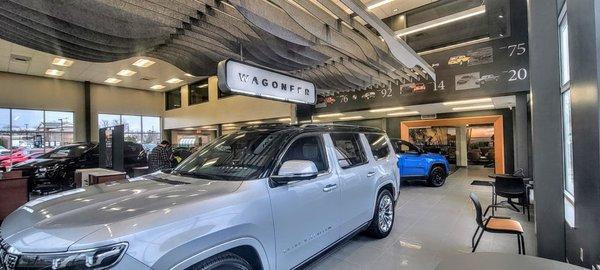 Jeep showroom