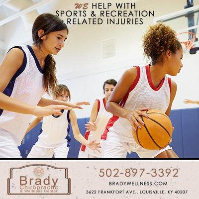 Sports chiropractor Louisville KY. Brady Chiropractic & Wellness Center, call: https://www.bradywellness.com/