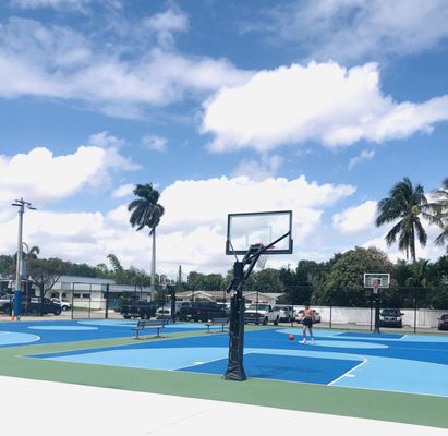 Basketball courts