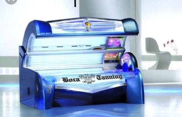 10 minutes of relaxation in our Super Bronzing Bed! Come to Boca Tanning Club No levels! No Confusion!