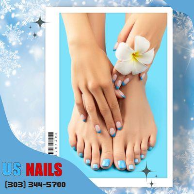 Head into spring with a new style.
Give your nails & toes a spring refresh.
US Nails- Best nail salon in Aurora CO 80012
(303) 344-5700