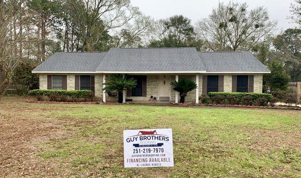 New Roof!!!  Atlas Pinnacle Pristine Shingles protected with 3M Scotchgard.