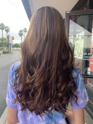 Balayage highlight