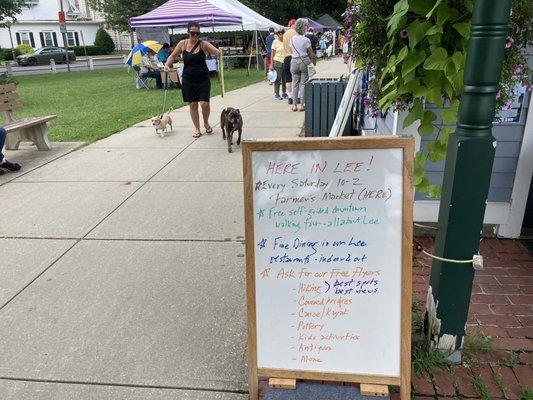 Farmers' Market Display