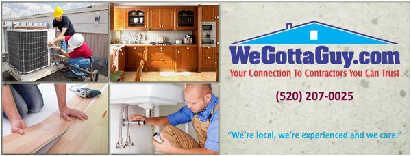 Tucson HVAC services, Flooring, Remodeling, Handyman services and more!