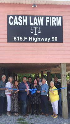 The Grand Opening of Cash Law Firm, PLLC in Gautier, MS.