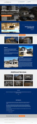 Construction and real estate website design