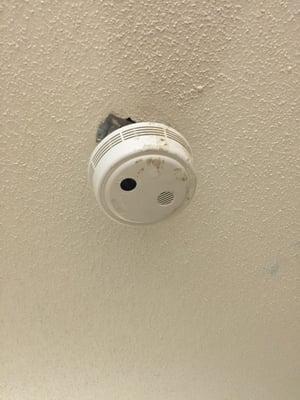 Smoke detector. Depending on hope and good luck, I suppose.