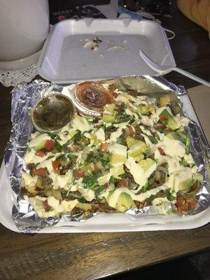 Carne asada fries