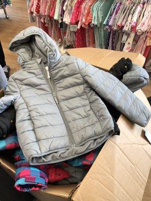 New coats $15