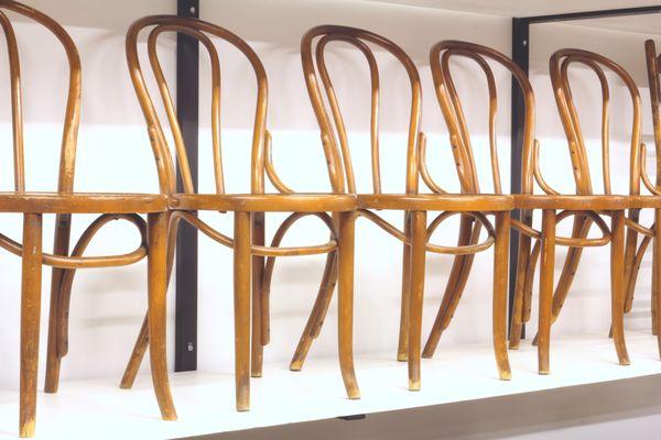 I typically have a good assortment of the classic Viennese bentwood chairs made by the well known manufacturers Thonet & Jacob & Josef Kohn