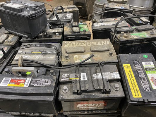 Commercial and Residential Lead Acid Battery Recycling!