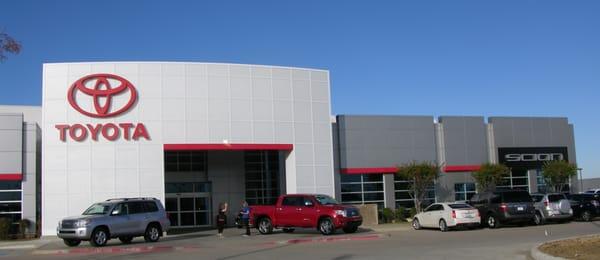 Toyota Rent a Car at 701 E State Hwy 114 is located inside Texas Toyota of Grapevine.