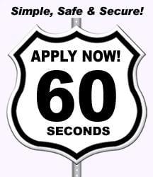 easy 60 second auto loan approval process