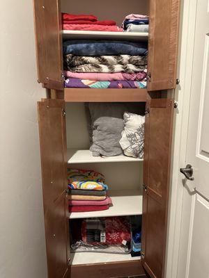 After, organized closet