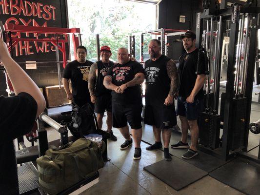 Member and legend Jake's (center) last day here before moving to Arizona! (June 23, 2024)