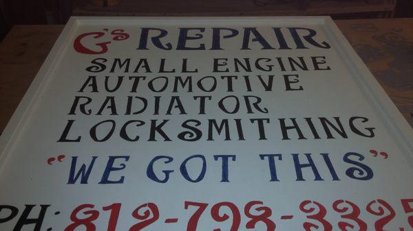 G's Repair and Towing