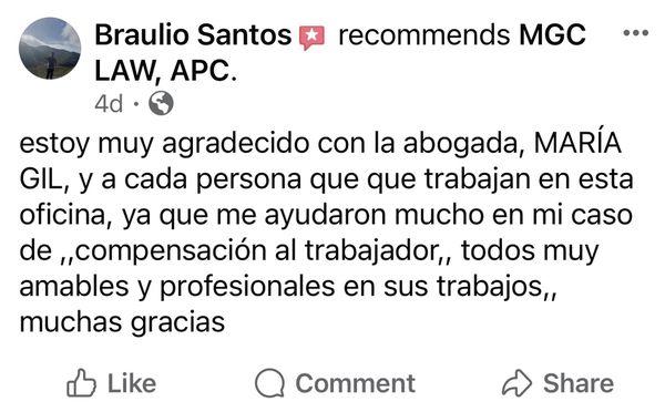 Gracias por su confianza !