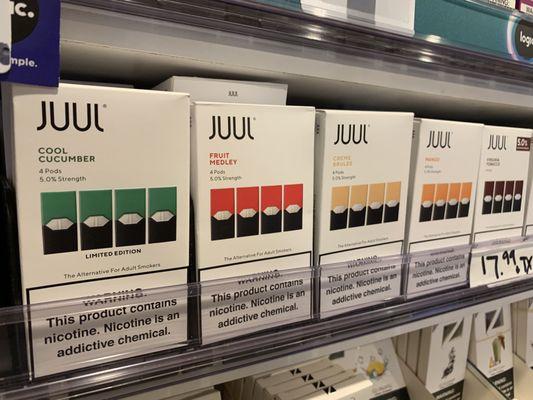 Juul in all flavors