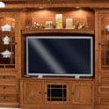 At RealAmish.com we custom build solid wood home entertainment centers to fit any size room.