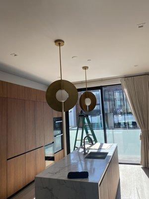 Kitchen modern chandelier