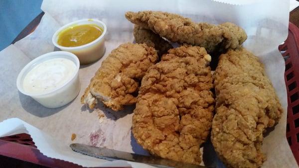 Chicken fingers. Best in town? Yeah