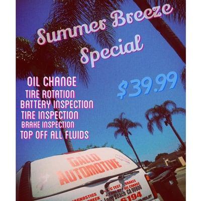 **SUMMER BREEZE SPECiAL**  !!Make sure you guys follow and like us on Facebook, so you don't miss out on specials like this!!