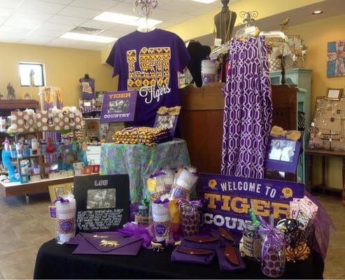 Lsu season apparel and gifts!