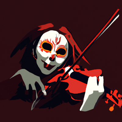 Halloween Violinist